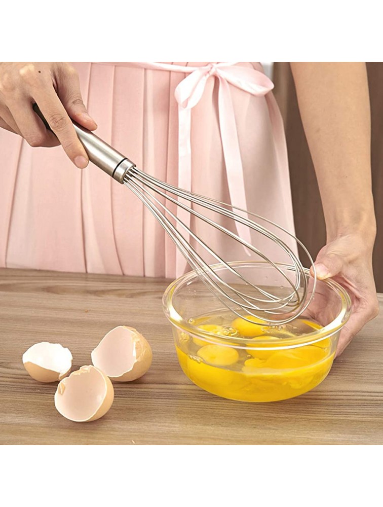Egg Beater,Manual Egg Mixer 304 Stainless Steel 7 Wire Egg Beater Mixing Tool Kitchen Baking Gadgets - BD8YBTEYD
