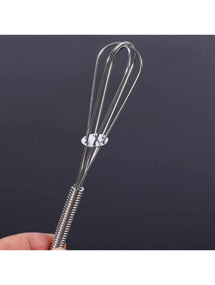Handheld Eggbeater Whisk Mixer Ergonomic Eco-Friendly Stainless Steel Handheld Sauces for Mixing Eggs - BMC836BIH