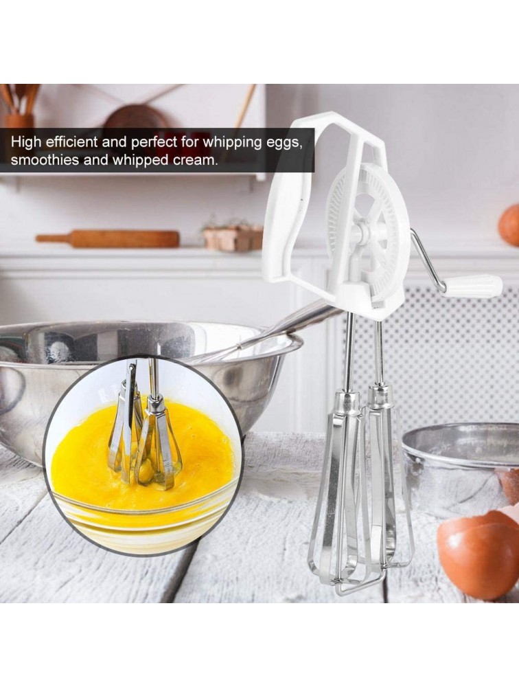 Manual Egg Blender Durable Anti-Corrosion High Efficient Egg Beater for Kitchen for Cooking - BG1FRJ0UH
