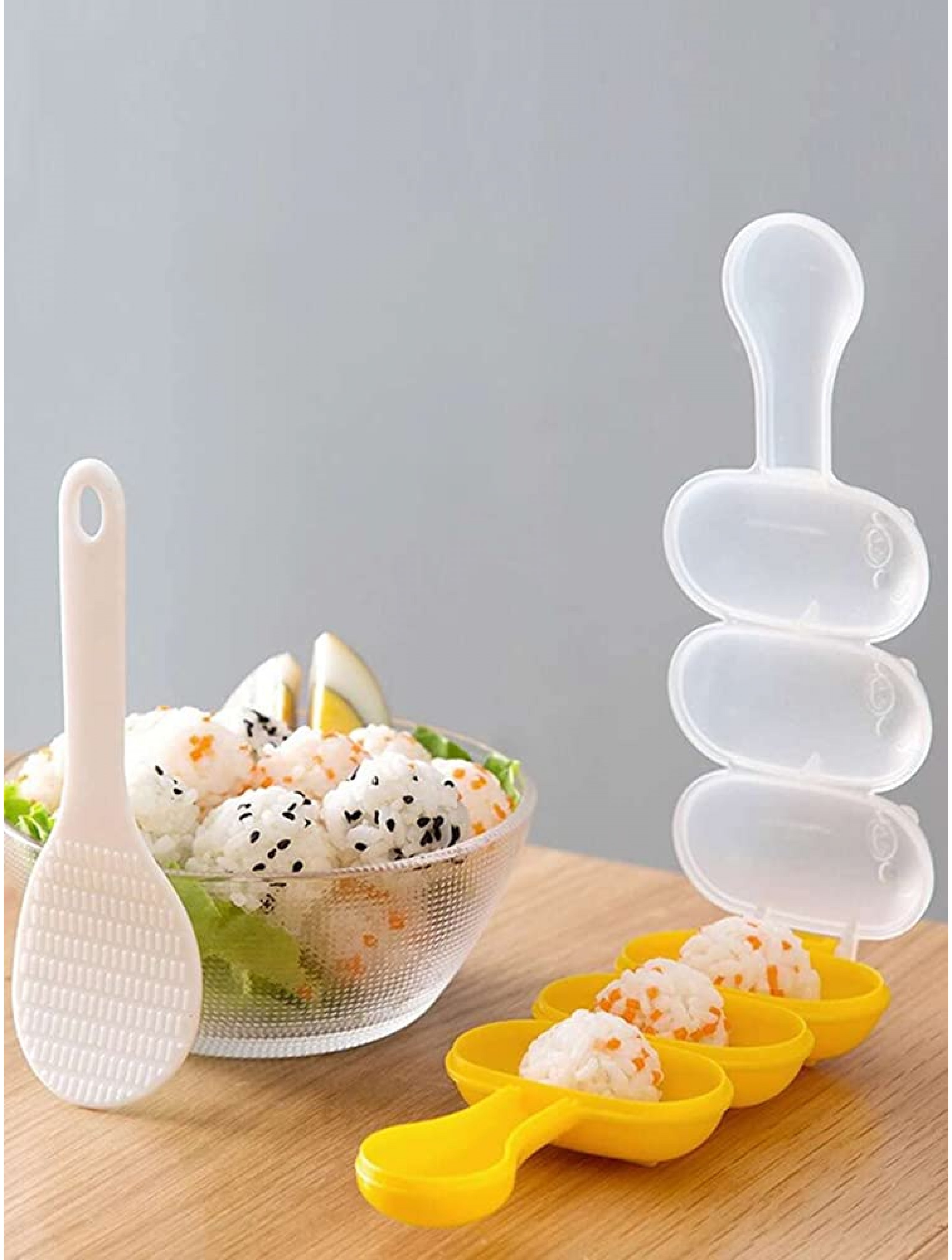 Z-Chen Kitchen tools 1pc Rice Ball Mold Color : Yellow Size : One-size - B64AOHWFX