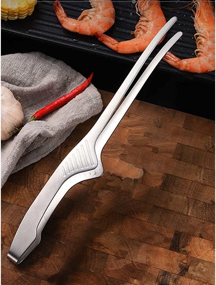Z-Chen Kitchen tools 1pc Stainless Steel Food Clip Color : Multi Size : One-size - BF770BDSK