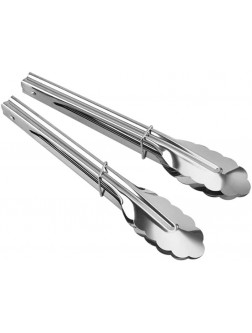 Z-Chen Kitchen tools 1pc Stainless Steel Food Clip Color : Silver Size : One-size - BCS5BKA5V