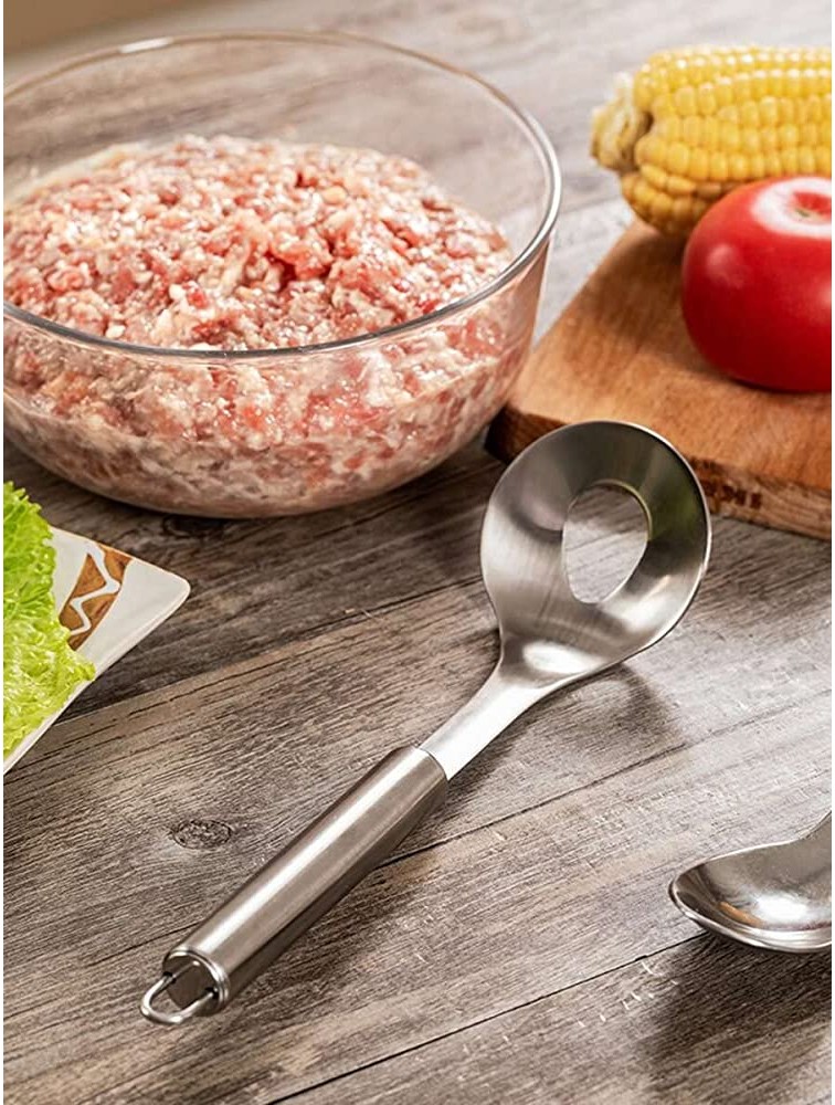 Z-Chen Kitchen tools 1pc Stainless Steel Meatball Maker Color : Silver Size : One-size - B6QNQBGPF