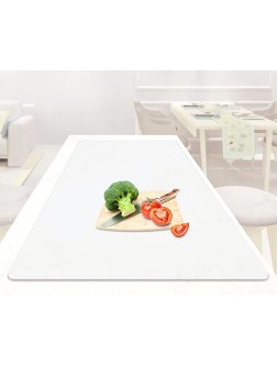 AECHY Silicone Mats for Kitchen Counter 47"x23.6"x0.08” Largest Heat Resistant Mat Nonslip Kitchen Island Silicone Countertop Protector Mat Washable Extra Large Counter Mat Table Mat Translucent - BEX6FJXH1