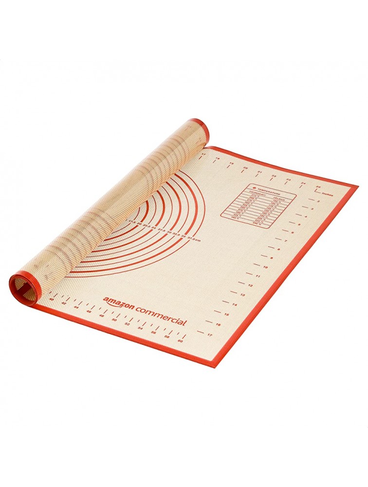 Commercial Silicone Pastry Mat with Measurements 28 x 20 IN - BYXRX0Y75