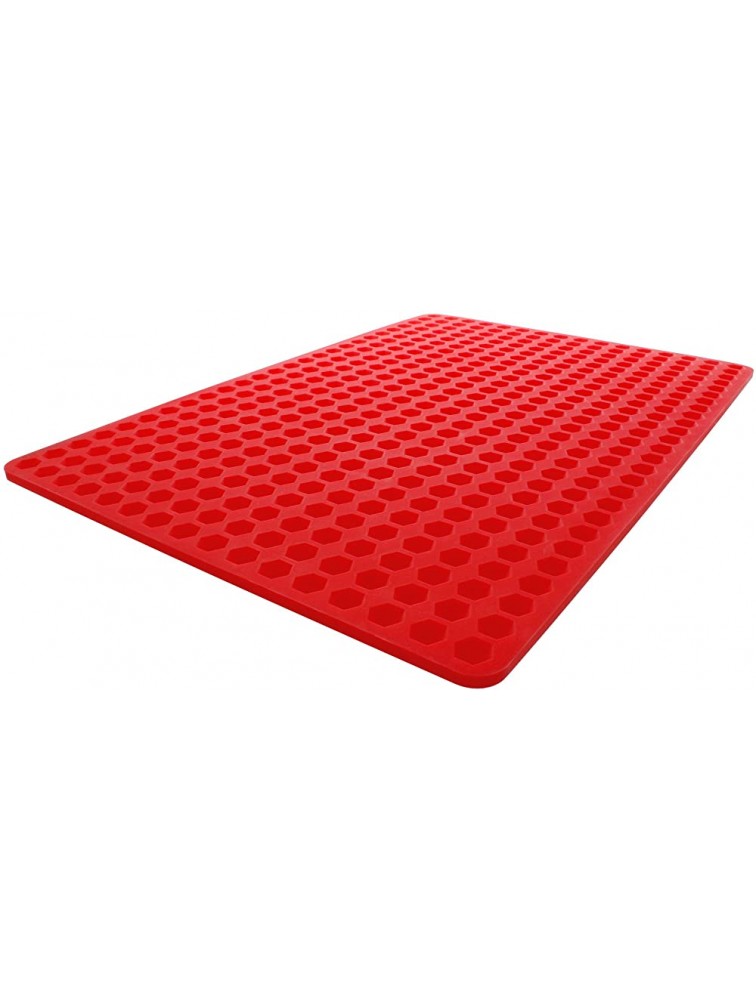 Traytastic! Non-Stick Pyramid Style Silicone Mat for Baking Making Gummies Crafting and more - BB6GJ7TKF