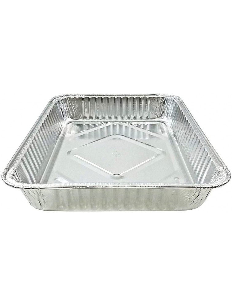 Handi-Foil 13 x 9 Oblong Aluminum Foil Disposable Cake Pan REF # 394 Pack of 25 - B9MGHNWBF