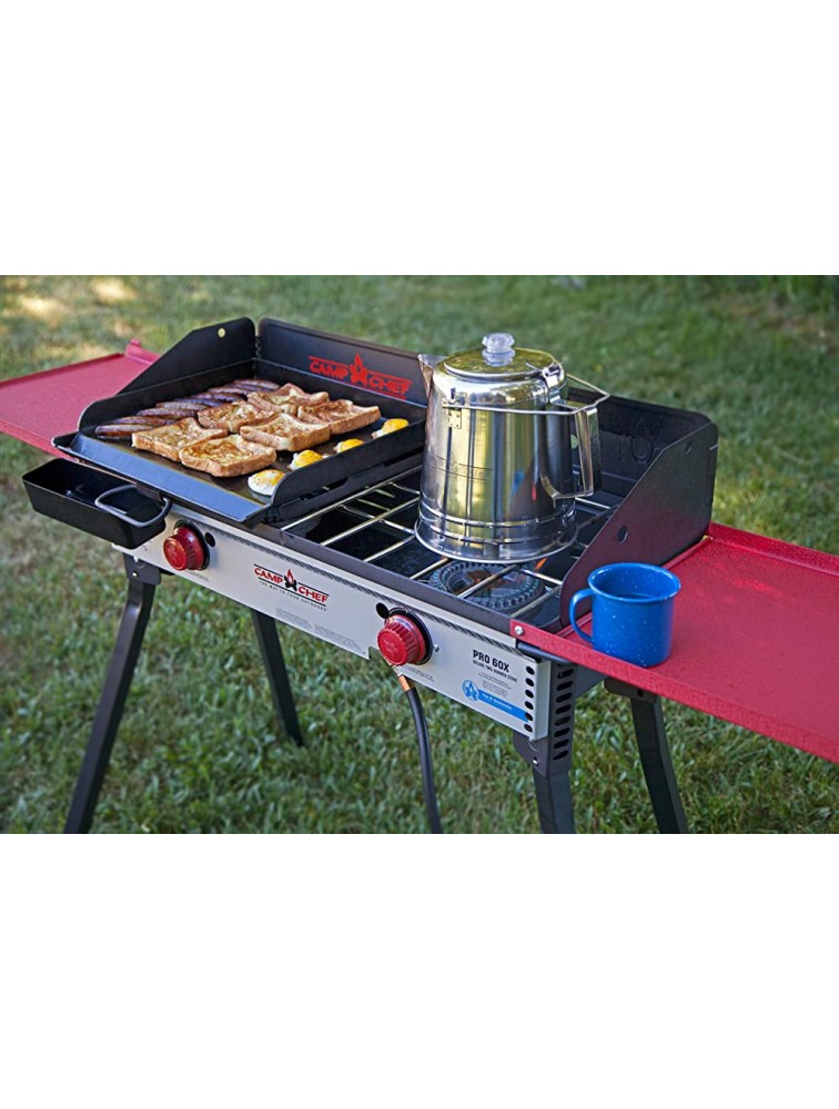 Camp Chef Professional Fry Griddle Single Burner 14 Cooking Accessory Cooking Dimensions: 14 in. x 16 in - B0HJ8OYVO