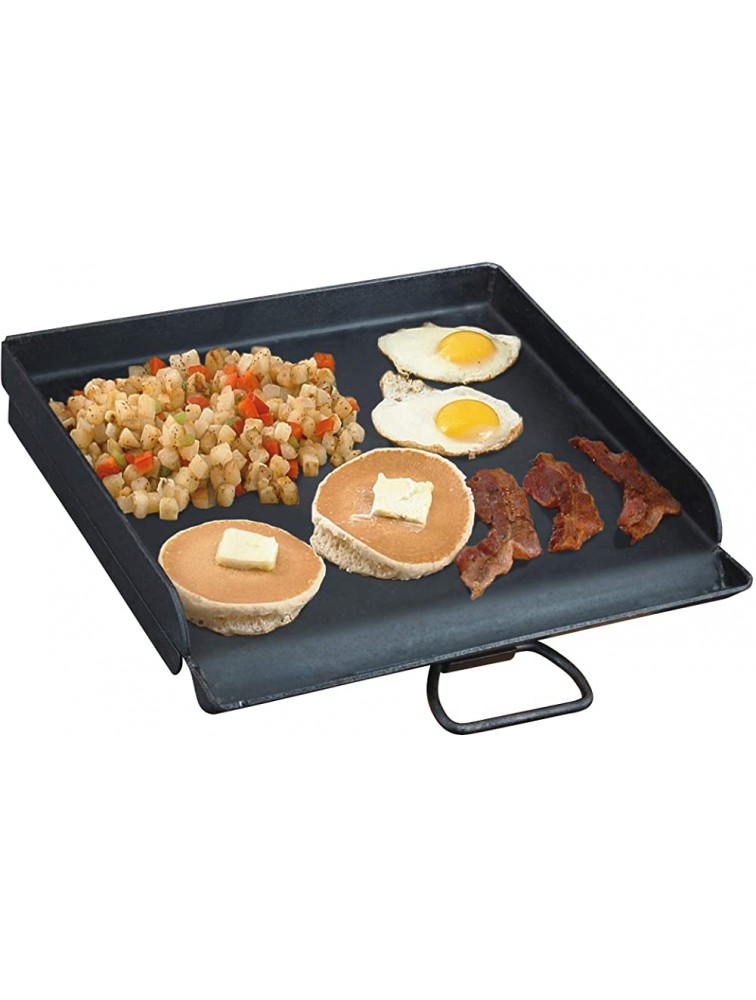 Camp Chef Professional Fry Griddle Single Burner 14 Cooking Accessory Cooking Dimensions: 14 in. x 16 in - BPJ8CPKRN