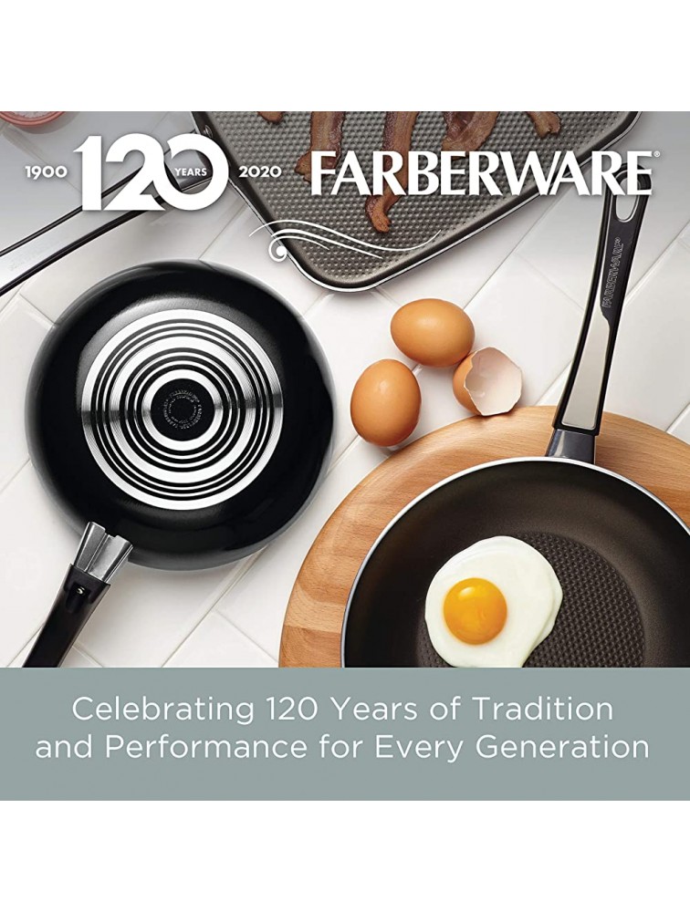 Farberware 21745 Farberware High Performance Nonstick Griddle Pan Flat Grill 11 Inch Black - BEVIYBHOQ
