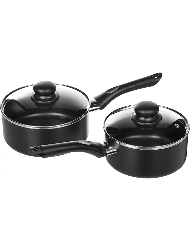Basics Non-Stick Cookware Set Pots and Pans 8-Piece Set - B62F5PES4