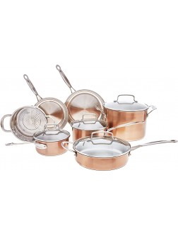 Chef’s Classic Stainless Color Series Cookware 11PC Set - B6EZZUKZI
