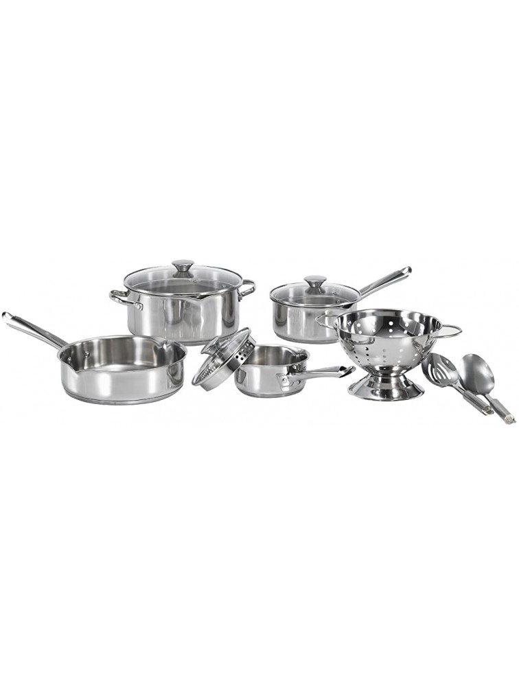 WearEver A834S974 Cook & Strain Stainless Steel 10-Piece Cookware Set - BVPQRRLS4